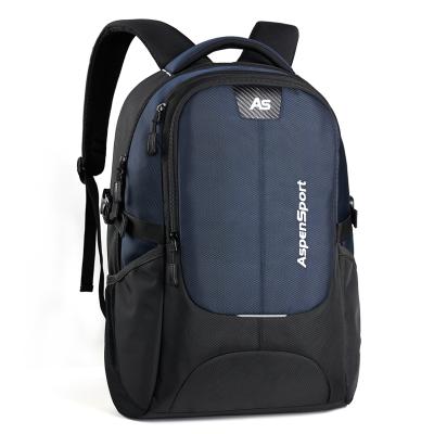 China With USB School Bag Fashion Large Capacity Laptop Backpack With USB Port Waterproof Travel Backpack for sale