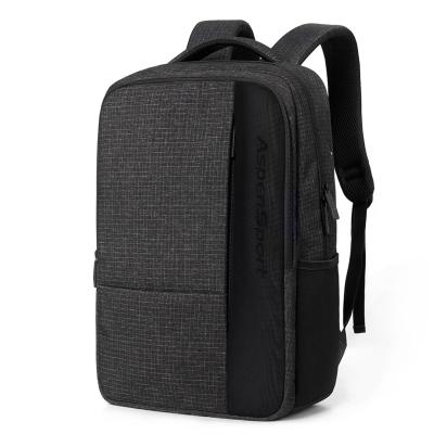 China With USB ASPENSPORT Laptop Travel Bag With Luggage Strap Lightweight Waterproof Business Daypack Fit 15.6inch Computer Laptop Backpack for sale