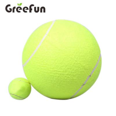 China Hot Selling Training 9.5 Inch Training Professional Custom Large Tennis Ball With Logo Printing Inflatable Tennis Dome For Promotional Gift for sale