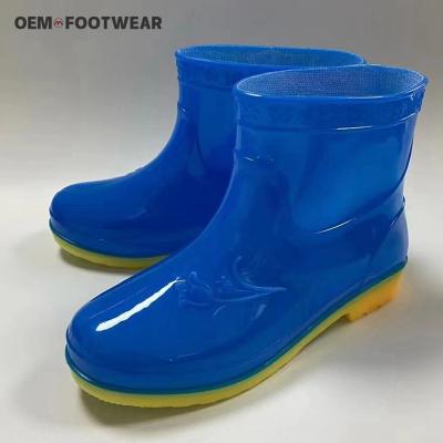 China New Four Seasons Rubber Casual Comfort Anti Slip Resistance Ladies Fashion Waterproof Short Boots for sale