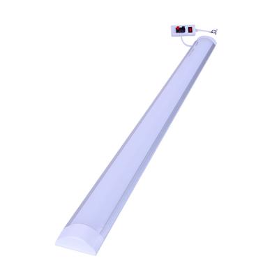 China AL+PP High Lumen 18w 36w 2ft 4ft Iron Fixture Purification Aluminum Fixture Led Batten Light for sale