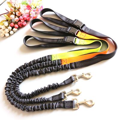 China Modern Hand Free Dog Leash With Waist Bag Retractable And Adjustable Leash For Walking Hiking Jogging Running for sale