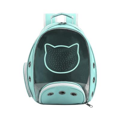 China Durable Travel Capsule Cat Dog Luggage Carry Bag Breathable Pet Carrier Backpack With Sundries Storage Bag for sale