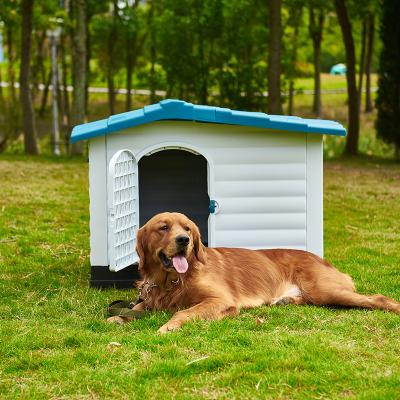 China Breathable Outdoor Plastic Large Kennel General Kennel Removable And Washable Rainproof Kennel for sale