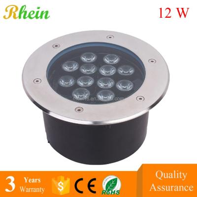 China Best Price Bridgelux Chip Inground Led Underground Light IP65 Waterproof 12W 12W 12 watt 12watt LED Underground Light for sale