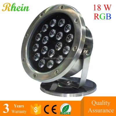 China 8W 18W 30W 35W Landscape IP68 RGB LED Pool Fountain Ect Spa Pool Villa Submersible Light High Power LED Underwater 12V Boats Fishing Green for sale