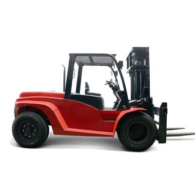 China Hot Sale 8.0T 10T Diesel Forklift Engine Japanese Forklift 7 Ton Elevadora de Carretilla 6 Machinery Repair Shops 3.5 Ton 3 Ton for sale