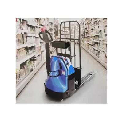 China Factory Type New Electric Handling All Pallet Stacker Forklift Electric Walking Car Mounted Stacker for sale