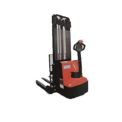 China Factory Quality Stable Pallet Stacker Forklift 1.2t Leg Electric Power Wide Stacker for sale