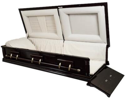 China #1 American Style Rental Casket Solid Wood Funeral Wooden Caskets For Burial for sale