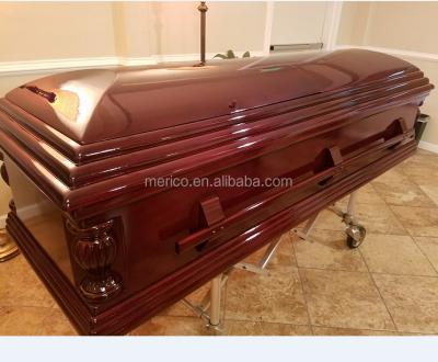 China OLAM Style American Wooden Jewish Casket and Used Caskets for Sale for sale