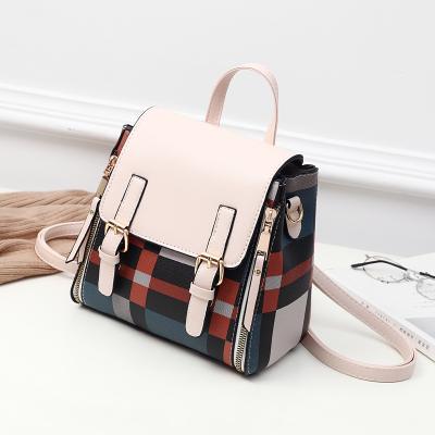 China Wholesale new version cheap handbags 2019 women's bag PU anti-theft bag women backpacks fashion Korean women's fashionable soft lady bag for sale