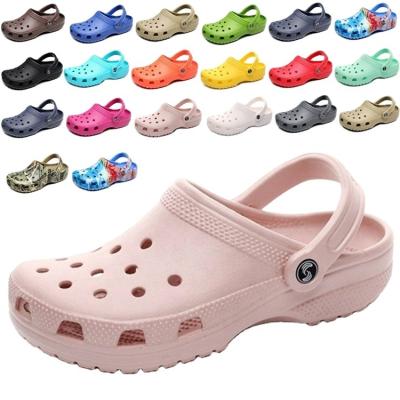 China Lightweight Wholesale Custom Summer Clog Shoes Anti-Slippery Breathable Clogs for sale