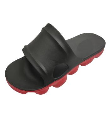 China Indoor Men And Women Shoes Bath Slippers Summer Breathable Solid Flat Sandals for sale