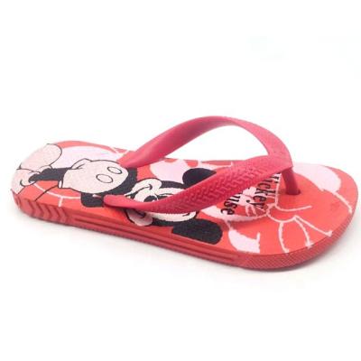 China Cheap Hot Sale Baby Cartoon Printing Waterproof Flip Flop Flip Flop Slippers Kids Jelly Sandals Flip Flop For Kids for sale