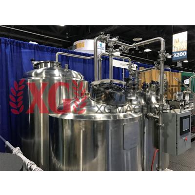 China Hotels 3 Vessel Bright Lager Beer Making Plant 5 Barrel Brewing System For Sale Small Microbrewery System for sale