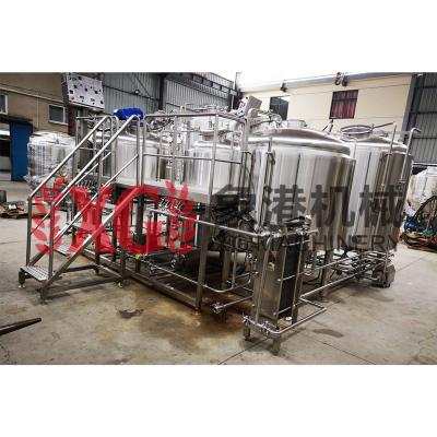 China Hotels 500L, 1500L, 2500L Brewing Equipment For Sale Brewery For Sale Ireland / Keg Beer Product Equipment Turnkey Brewery System for sale