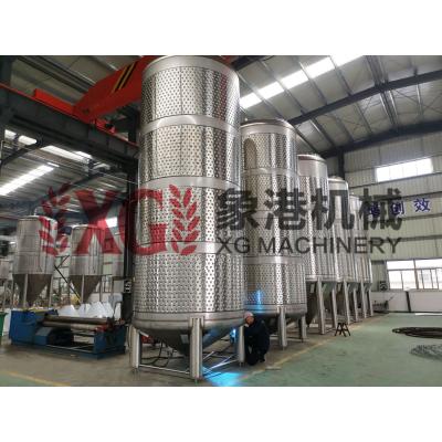 China Hotels 8500L 85HL Stainless Steel Double Wall Insulated Bright Beer Tanks for sale