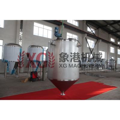 China Hot Sale Hotels Tank Soap Powder Coated Mixing Stainless Steel 500L 200L 100L Emulsify Tank Hand Sanitizer Making Machine for sale