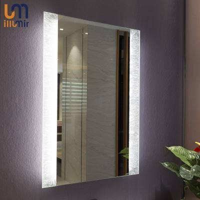 China Wholesale Modern Barber Shop Mirrors With LED Hair Salon Full Mirror Lights for sale