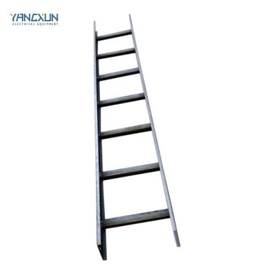 China Q235 steel Chinese factory Step type cable tray ladder type cable tray weight customized for sale