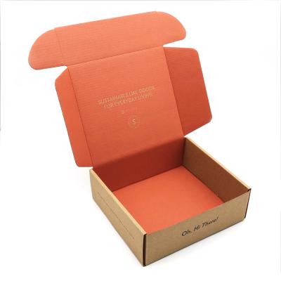 China OEM/ODM Recycled Materials Corrugated Cardboard Box Manufacturers Paper Wedding Gift Box Packaging With Ri Rectangle Craft Paper Box for sale