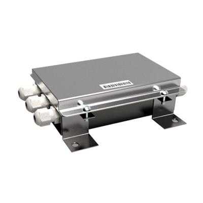 China Stainless Steel Weighbridge Weighing Accessories Metal Electrical Load Cells Junction Box 0.3 for sale