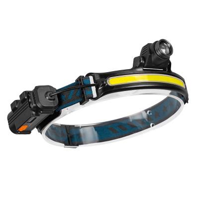 China Xpg Outdoor Waterproof Hunting Head Lamp + Zoom Headlight Light Zoom Lamp Cob for sale