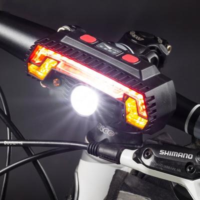 China AUX light. Induction Removable T6*3 SMD Strip LED Headlight LED Rechargeable For Bicycle for sale