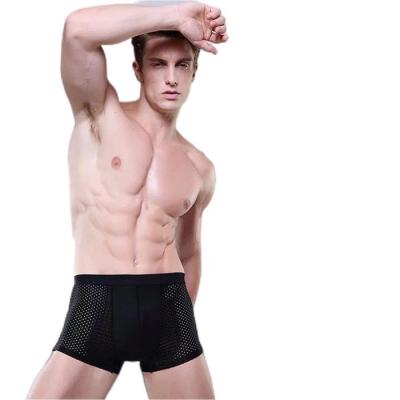 China New Style Boxer Comfortable Breathable Modal Briefs Antibacterial Shorts Solid Color Plus Size Underwear Custom Men for sale