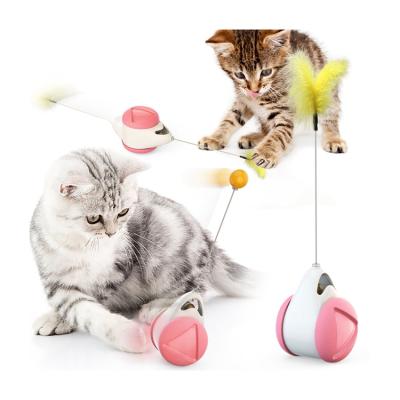 China Top Quality Cat Toy Chaser Balanced Cat Chasing Toy Interactive Kitten Swing Toy Best Viable Prices for sale