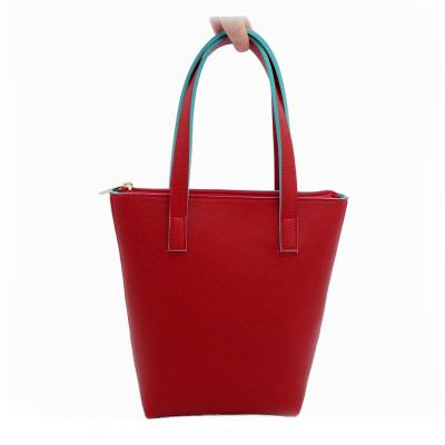 China Custom Women Vintage Rise Tide Lady High Quality Logo Shoulder Tote Leather Bag for sale