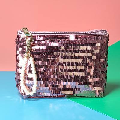 China Pouch Suits Lady Suquis Cosmetic Pouch Makeups Bag Shiny New Fashion Design Bling for sale