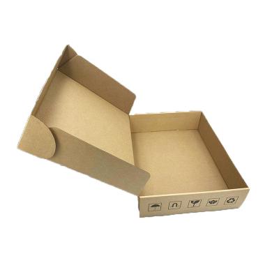 China Recycled Materials Corrugated Packaging Boxes Custom Size Logo for sale