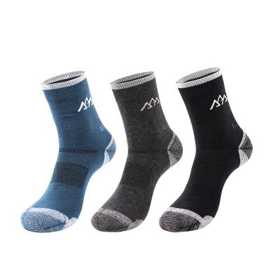 China 100% Antibacterial Merino Wool Sock Men /Women Tube Sock Winter Knee Sock for sale