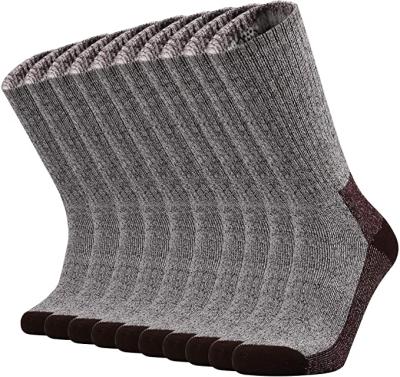 China Antibacterial Thick Wool Outdoor Work Winter Terry Cotton Men Cushioned Military Socks for sale