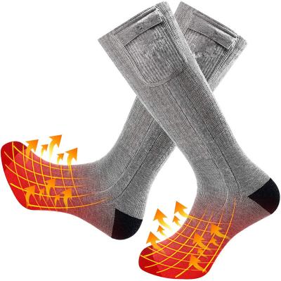 China Breathable Passionate Women's Material 100% Modal Insulated Soft QUICK DRY Rechargeable Battery Powered Warm Socks Men for sale