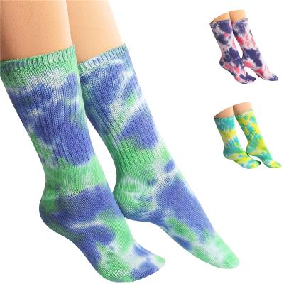 China Novelty Antibacterial Wholesale Funny Fashion Skateboard Link Dye Colorful Cool Crazy Dress Socks Korean Brand Socks Sports for sale