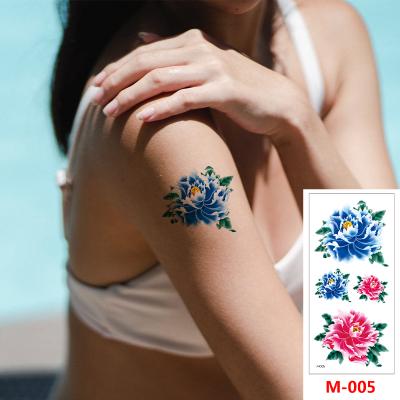 China Body Art Removable Cool Color Printing Temporary Women Men Arm Waterproof Temporary 3D Tattoo for sale