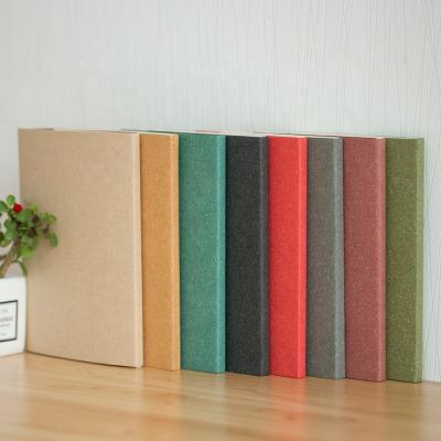 China Colorful simple exercise wrapping paper printed eco-friendly paper notebooks for sale