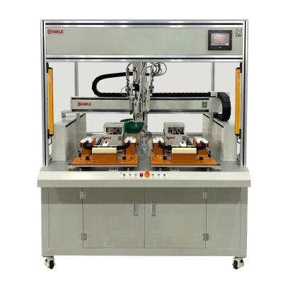 China Multi-Axis Automatic Communication Workstation Dual Screw Fastening Equipment for sale