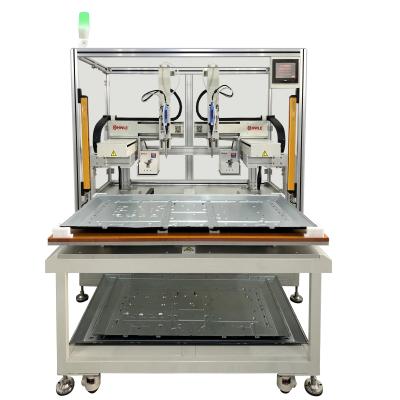 China Full Automatic 6 Axis Double Screw Fastening Machine Of Communication Workstation for sale