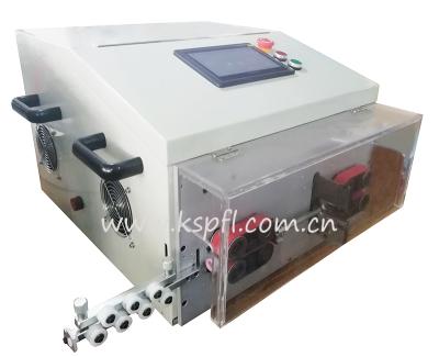 China counting & PFL-05RN Computer 4 Core Cable Stripping Slitter Cutting Machine for sale