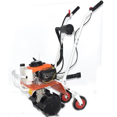 China Two Stroke Mini Tiller Garden Tractor Walking Equipment Mini Tiller for sale