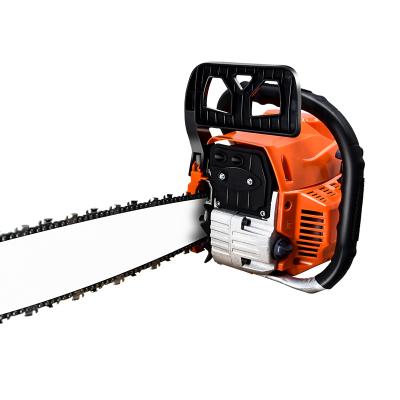 China Hot Selling Professional 2-Stroke Gasoline Chainsaw Household Wood Cutting Two Stroke 20 Inch 58cc Gasoline Saw for sale