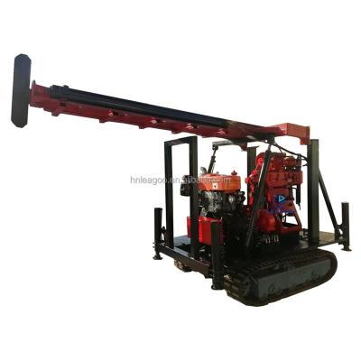 China Water Well Rail Mounted Drilling Rig Deep Ground Crawler Drilling Rig Water Well Machine for sale