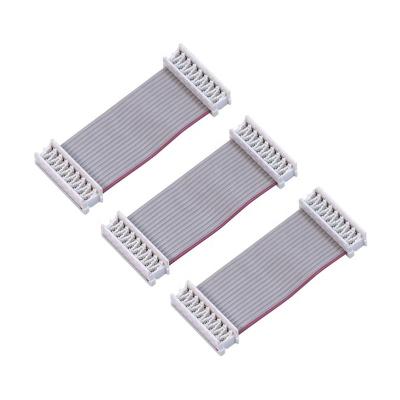 China 20 Pin Ribbon Cable Assembly Automotive Flat Wire Harness 2.54mm Idc Cable Assembly 1.27mm Gray Flat Cable Harness for sale