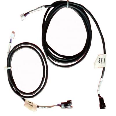 China Flame Retardant / Flame Retardant Medical Wiring 3pins Black Medical Connection Wire 200mm for sale