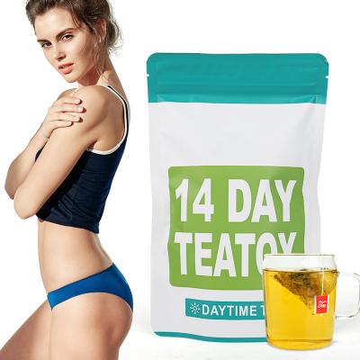 China Decaffeinated Detox Slimming Weight Loss Tea 14/28 Days Detox Flat Belly Fit Tea for sale