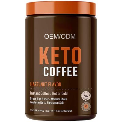 China Health Keto Private Label Keto Diet Weight Loss Coffee Keto Normal Natural Diet Coffee Bulletproof Coffee for sale